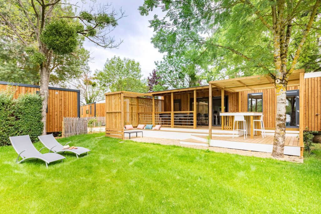 terrasse bois mobil home